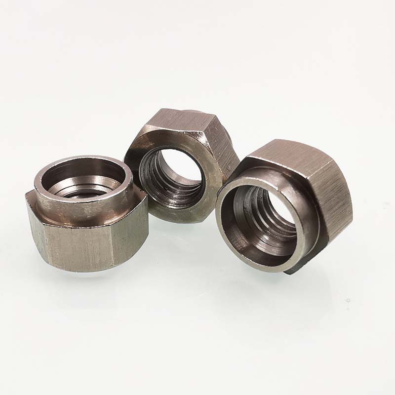 ທາດອາລູມິນຽມໂລຫະປະສົມ ferrule ferrule Nut