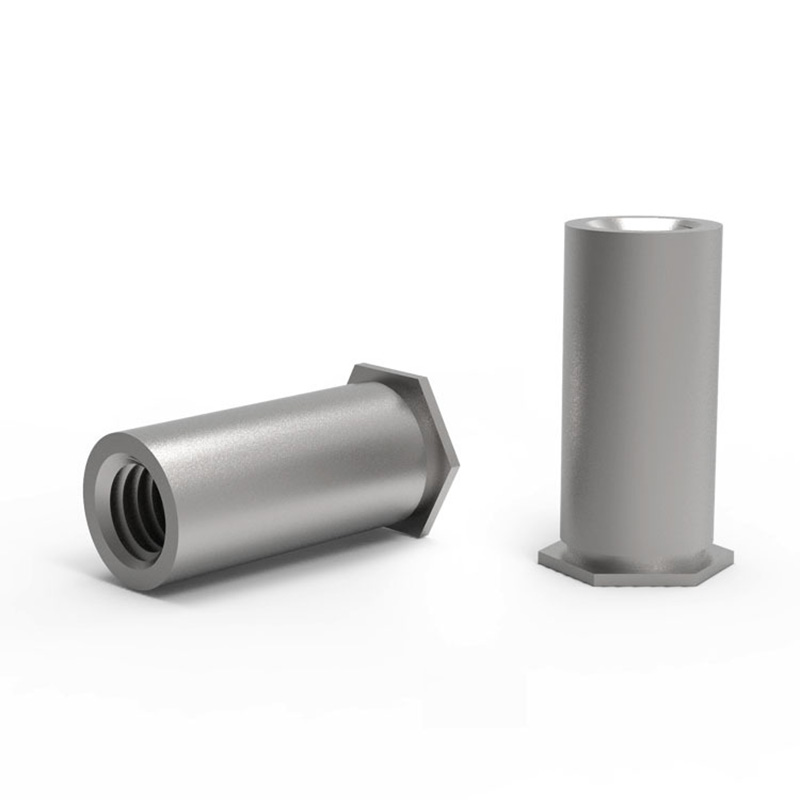 ຄໍໂນໂລລອກນ້ໍາກາກບອນ rivet cut Nut