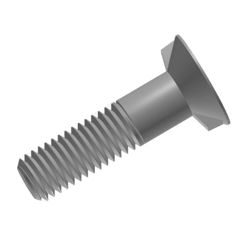 bolts ຫົວທີ່ຍືດເຍື້ອກັບ nibs ຄູ່