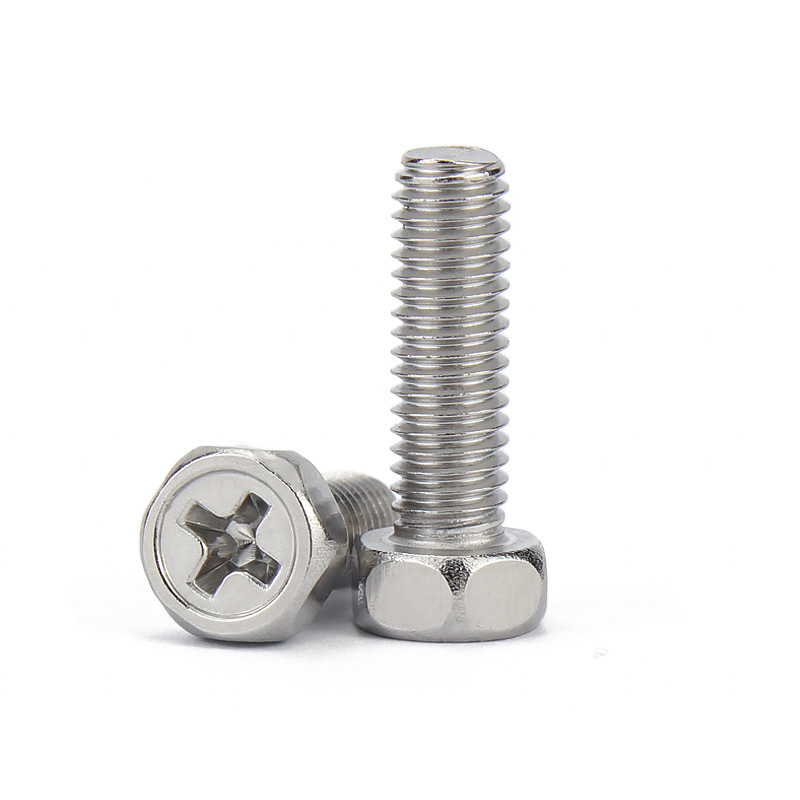 Cross Recessed Bolts Indentation