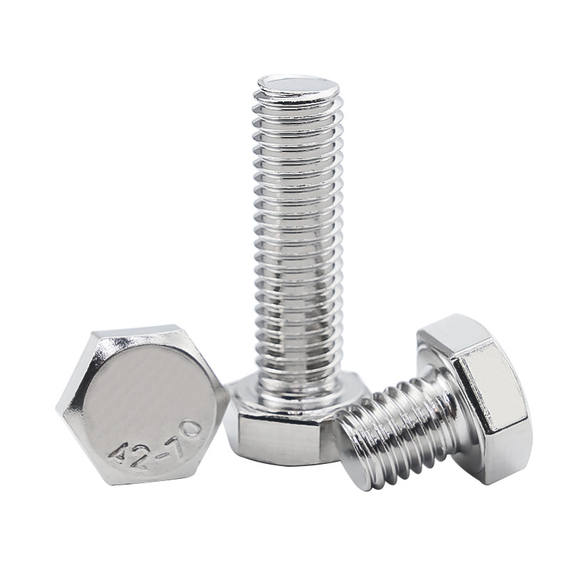 Din Standard Hex Bolts ຫົວ