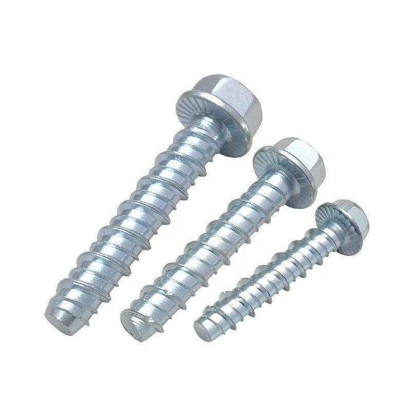 Hex Flange Head ຕັດດ້ວຍຕົນເອງ Concrete Anchor Bolt