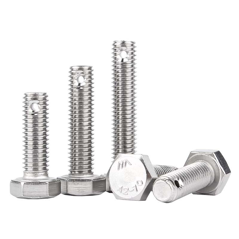 Hexagon Bolts ກັບຂຸມ pin ແບ່ງປັນ