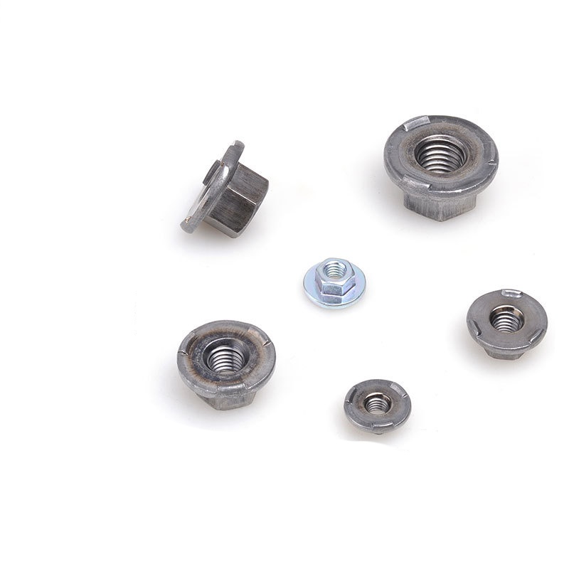ຄວາມແມ່ນຍໍາສູງ Hex weld ລັອກແກ່ນດ້ວຍ flange