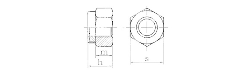 Anti Loosening Nylon Lock Nut