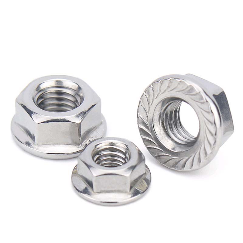 ຂະຫນາດໃຫຍ່ hexagon flange nut