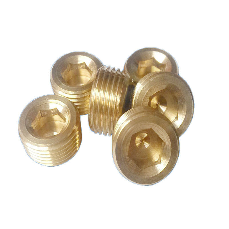 ຊາຍ NPT Counter Sunk Head Plug Internal Hex Socket