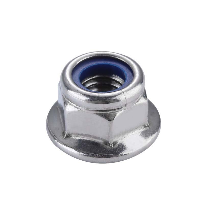 nylon ໃສ່ hexagon flange ລັອກ nut