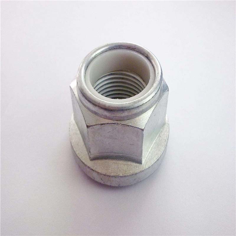 Nylon ໃສ່ hexagon flange ລັອກ nut