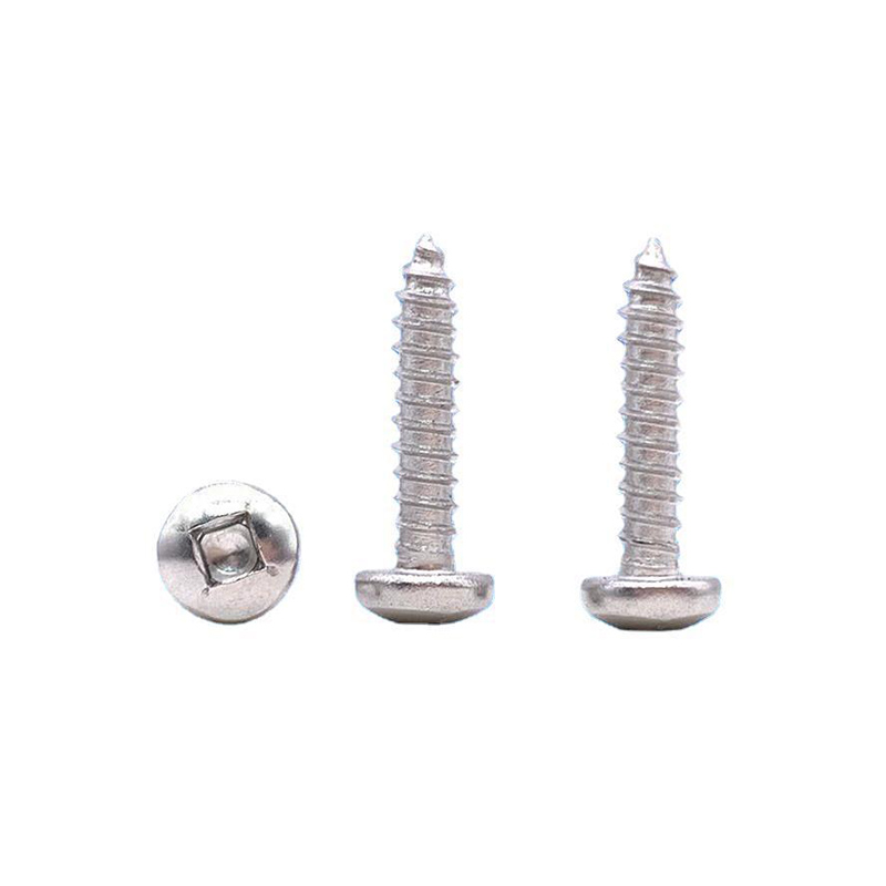 Pan Screw Screw ກັບສະລັອດຕິງຮຽບຮ້ອຍ