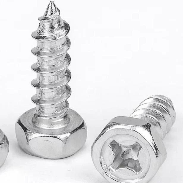 Phillips Slotted ເລື່ອນເລື່ອນ Combo Concave hex Scrers