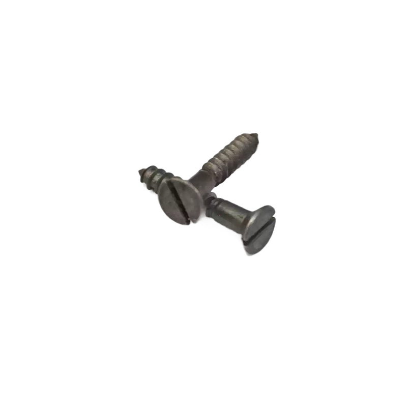 ຍົກ Countersunk ຫົວສະລັອດຕິງທອງເຫຼືອງ Screw ໄມ້
