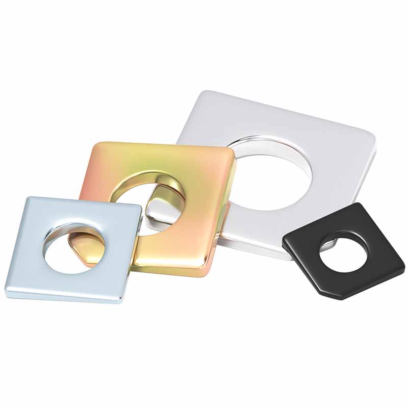 square bevel washer