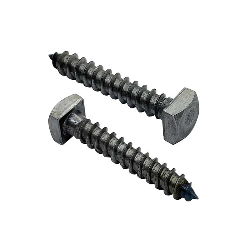ຫົວສີ່ຫຼ່ຽມດຳ Oxide Lag Screw