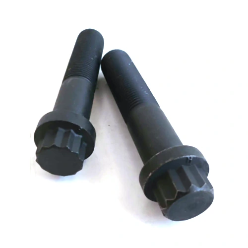Titanium ໂລຫະປະສົມ 12 ຈຸດ Bolts ສໍາລັບການບິນ