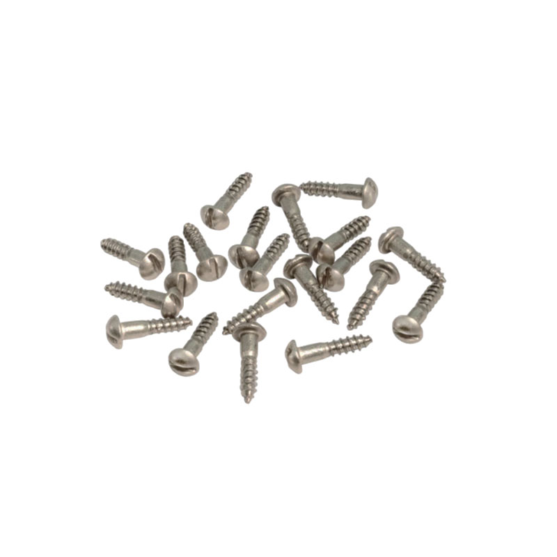 ໄມ້ Screw Slotted Round Head Steel